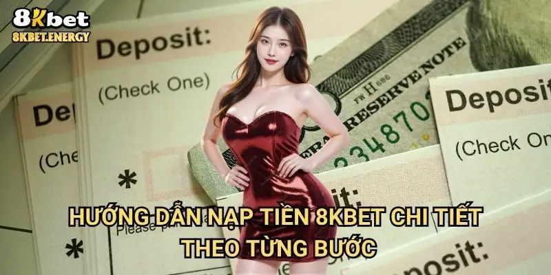 Hướng dẫn nạp tiền 8kbet chi tiết theo từng bước
